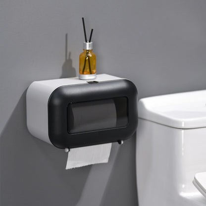 Wall-Mounted Tissue Box, No-Punch