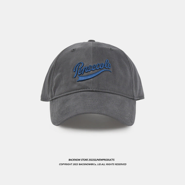 Oversized Letter Baseball Cap