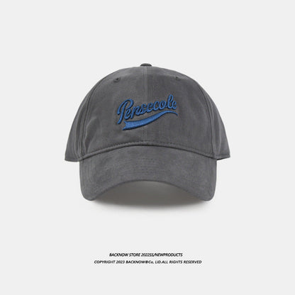 Oversized Letter Baseball Cap