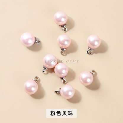 Round bead pendant DIY jewelry accessories