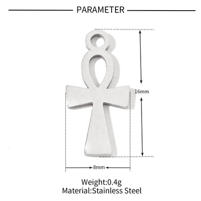 20 pcs/pack boys and girls flowers and plants titanium steel pendants