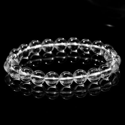 8A Natural White Crystal Bracelet