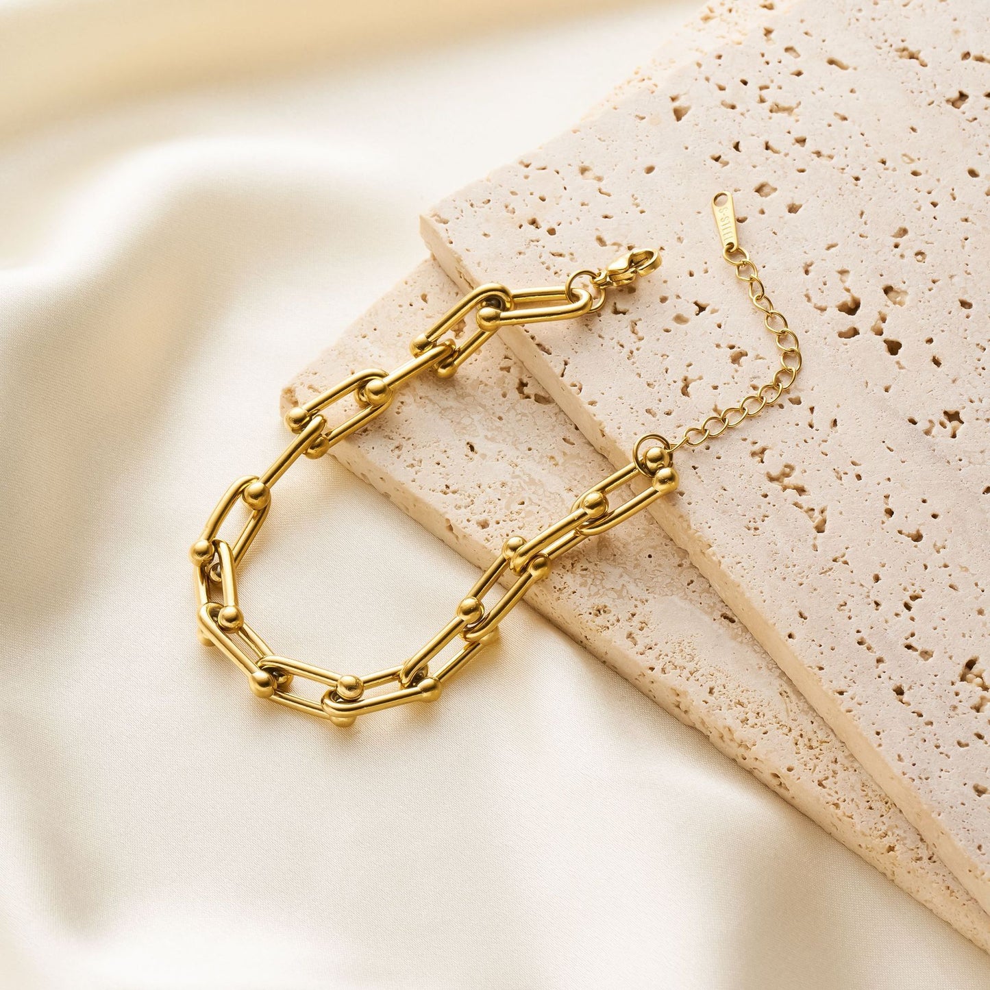 U-Shaped Titanium Steel Jewelry Set