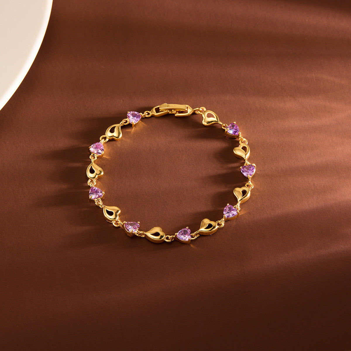 French-Style Titanium Steel Pearl Bracelet — Non-Fading