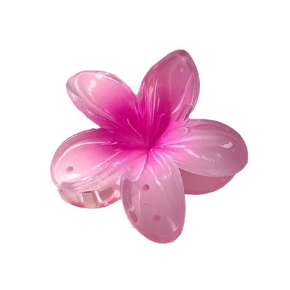 Egg flower shape hair grab