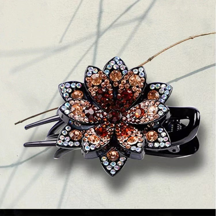Korean ins headgear three-tooth clip duck bill clip