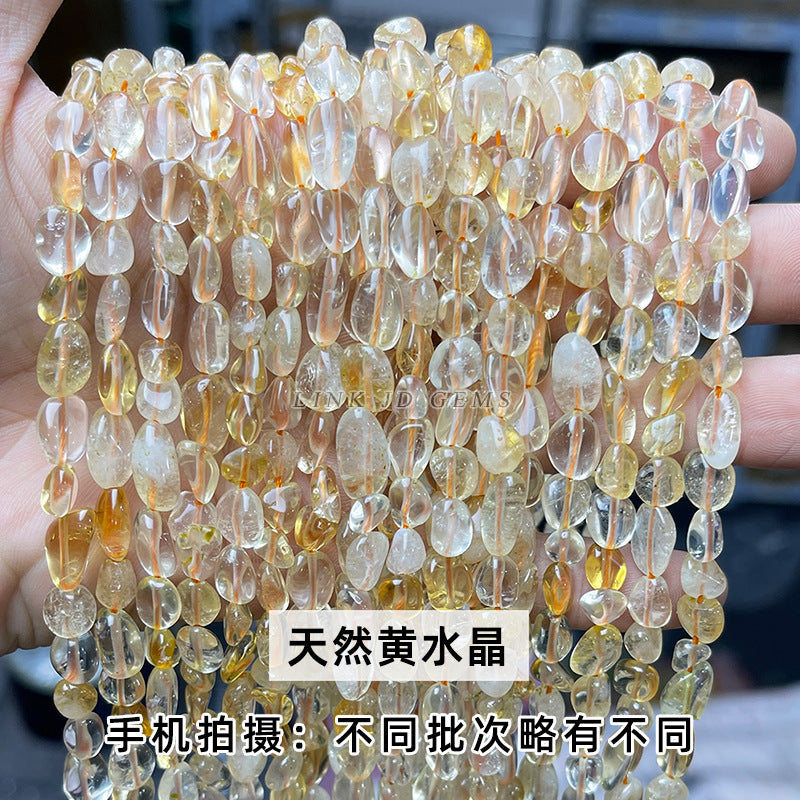6-8Mm crystal agate irregular conformal loose beads