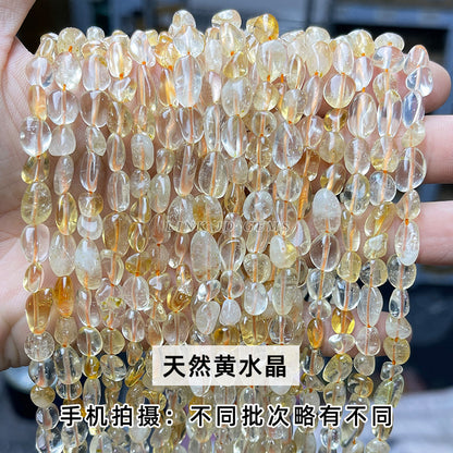 6-8Mm crystal agate irregular conformal loose beads