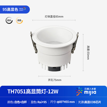 Smart downlight, embedded