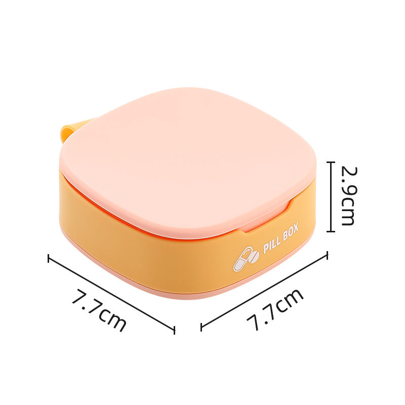 Portable Small Pill BoxHousehold GoodsTravelling Medicine Case