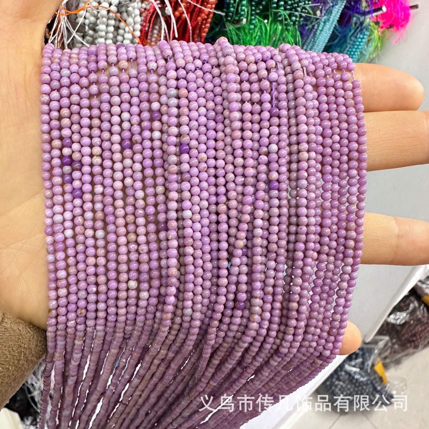 2-3MM round beads loose beads natural stone crystal