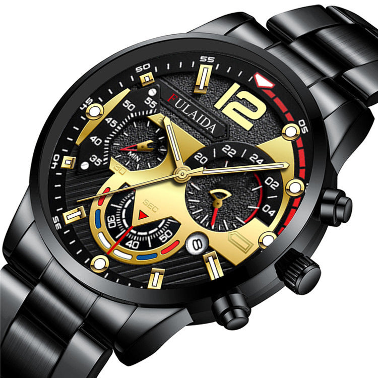 Cross-Border Luminous Calendar Men's Watch
