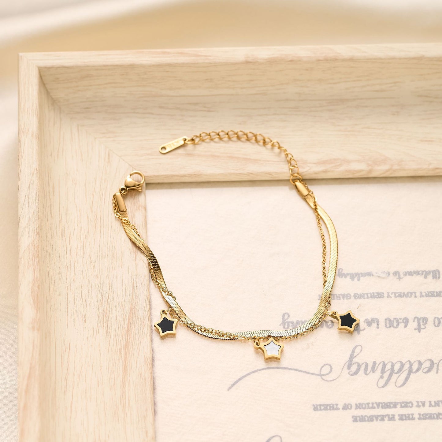 Titanium Steel Star Bracelet