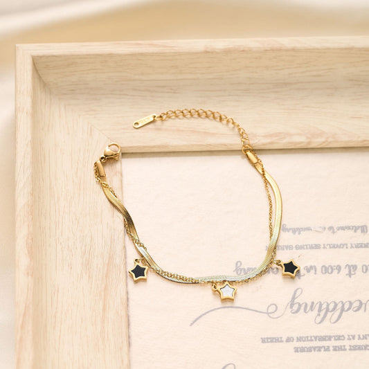 Titanium Steel Star Bracelet