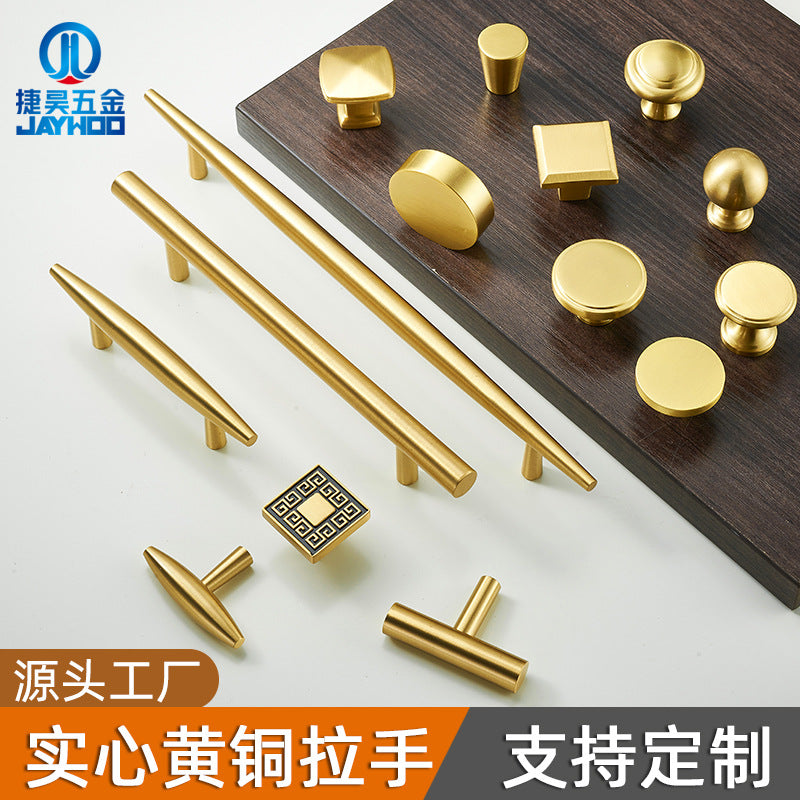 Hardware drawer single hole handle wholesale