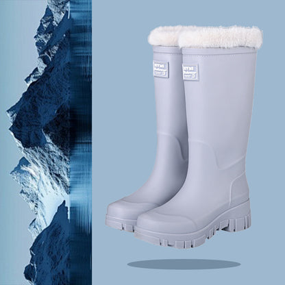 Rain boots thick-soled wear-resistant work shoes