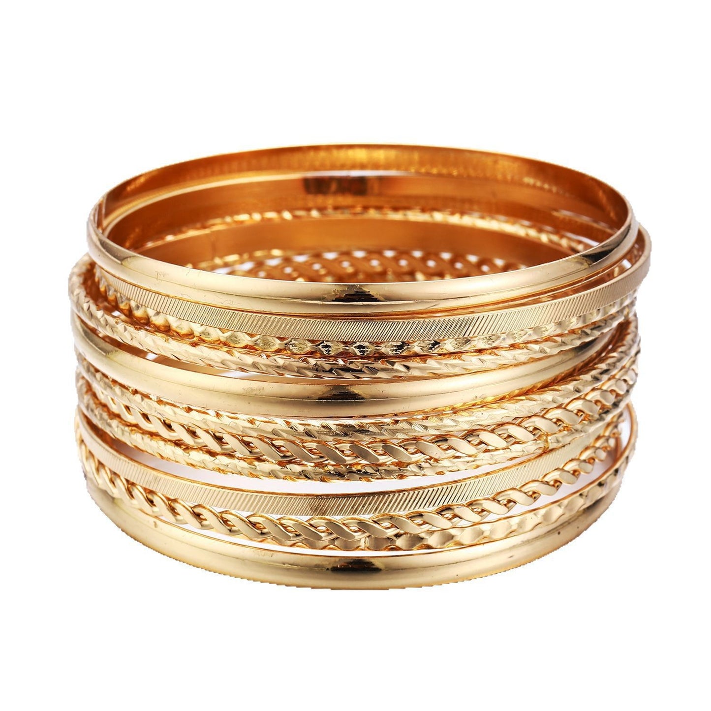 Geometric Flower Opening Bracelet