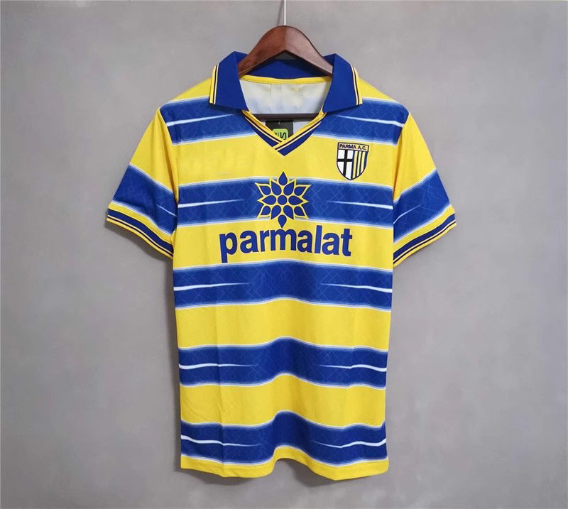 Parma Retro Soccer Jersey Zola Crespo Nakata