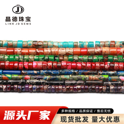 4 * 2Mm synthetic emperor stone spacer loose beads