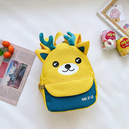 Breathable backpack cute deer backpack