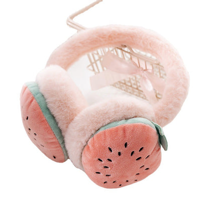 Adjustable Fruit Ear Muffs, Autumn/Winter Warm Ear Protectors
