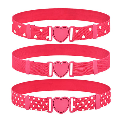 Elastic children's elastic belt