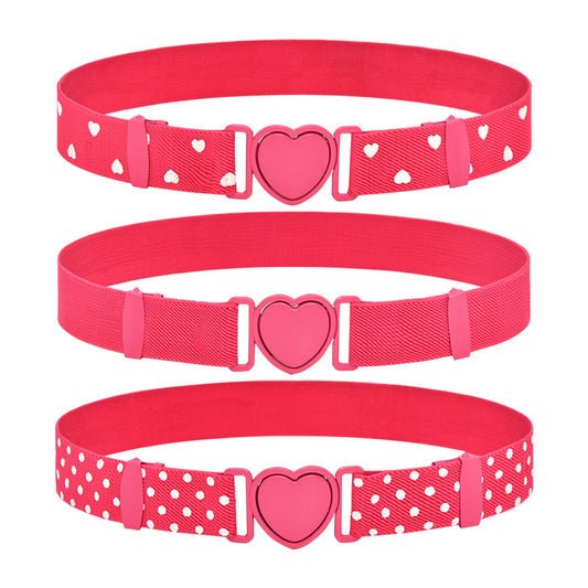 Elastic children's elastic belt