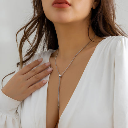 Snake bone chain versatile necklace collar