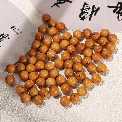 Barbie Sandalwood Loose Bead Sandalwood Teak Bracelet