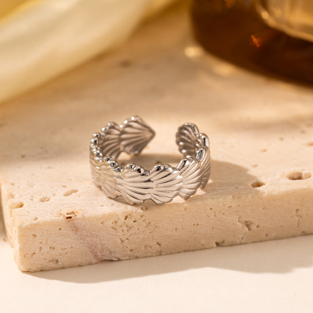 Titanium Steel Shell Ring