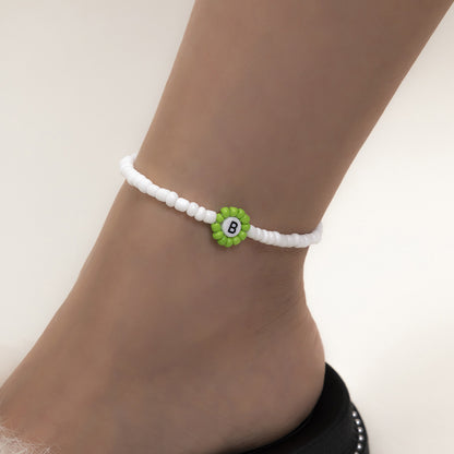 Acrylic letter beaded necklace