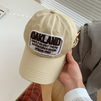 Gorra de béisbol de moda vintage con parte superior suave 