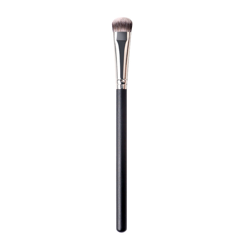 Single Wooden Eyeshadow Blending Foundation Brush