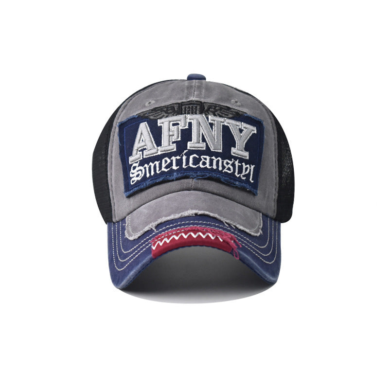 AFNY Embroidered Cotton Baseball Cap