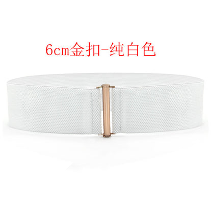 European and American fashion elastic elastic belt