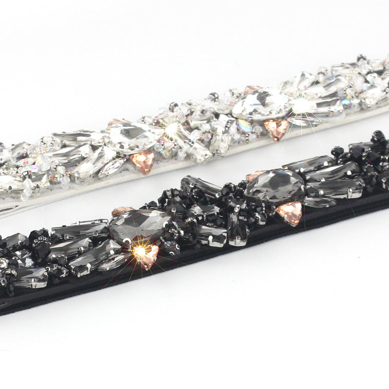 Crystal rhinestone belt fashion