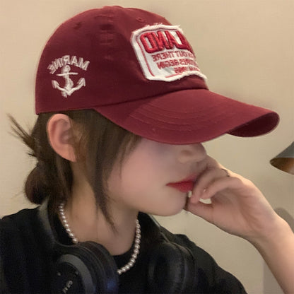 Gorra de béisbol de moda vintage con parte superior suave 