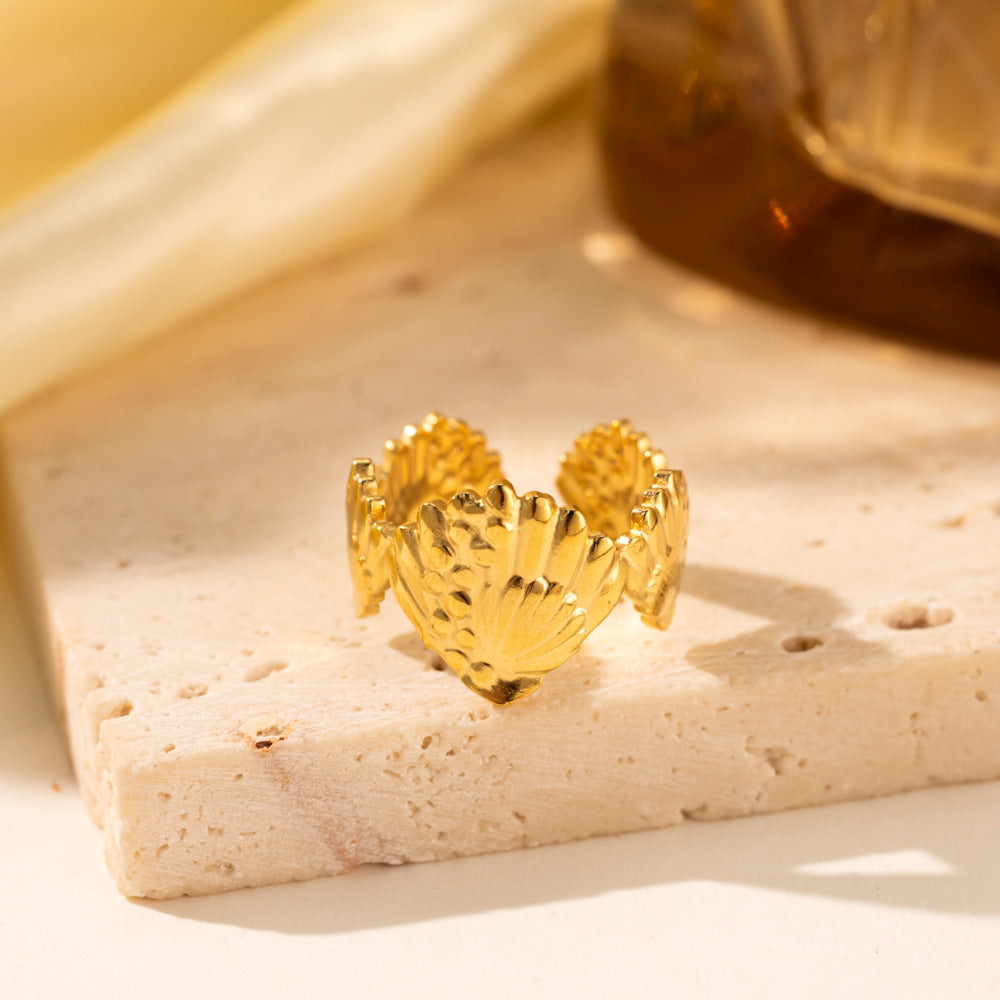 Titanium Steel Shell Ring