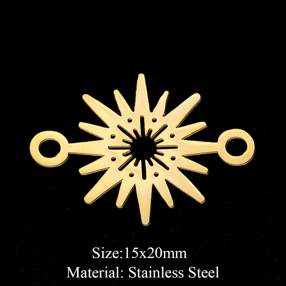 5 pcs/bag, eye fairy face pendant.