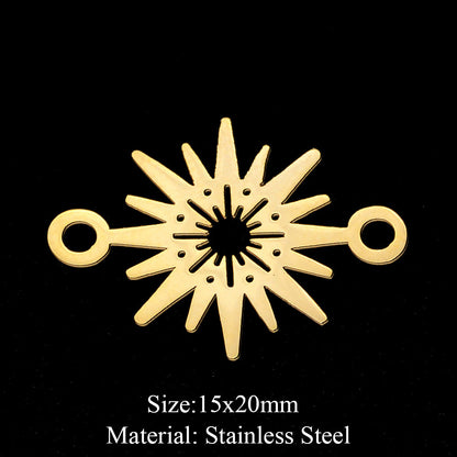 5 pcs/bag, eye fairy face pendant.