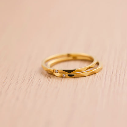 Single Diamond Ring Women's Jewelry