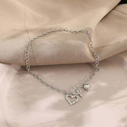 Personalized Street OT Buckle Clavicle Chain Necklace