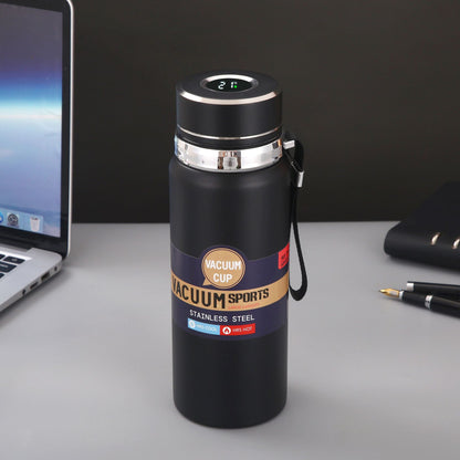 Taza aislada inteligente con pantalla de temperatura, acero inoxidable 304 