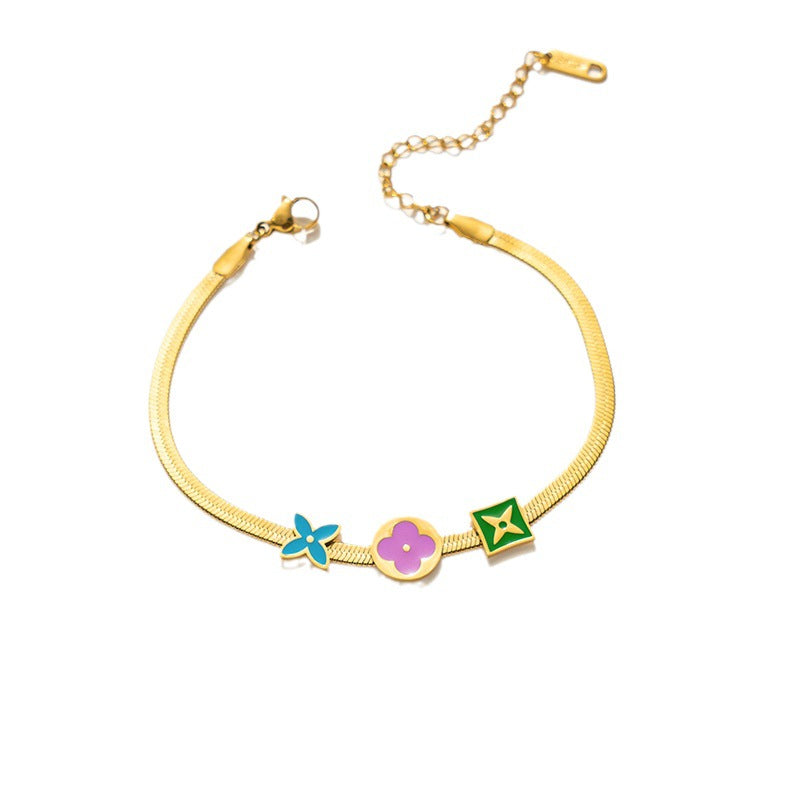 French Minimalist Geometric Necklace - Versatile and Elegant for Women