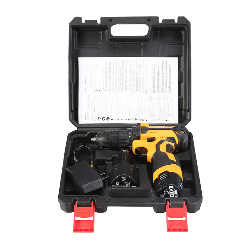 Cordless Lithium Drill Set Electric Screwdriver