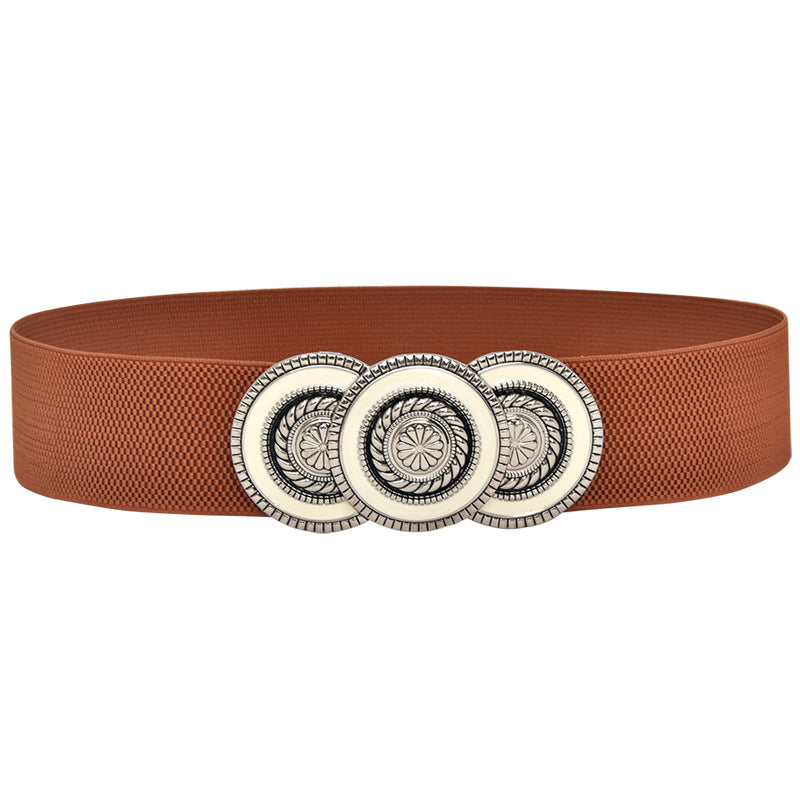 red Black Waist Seal Ladies Fashion