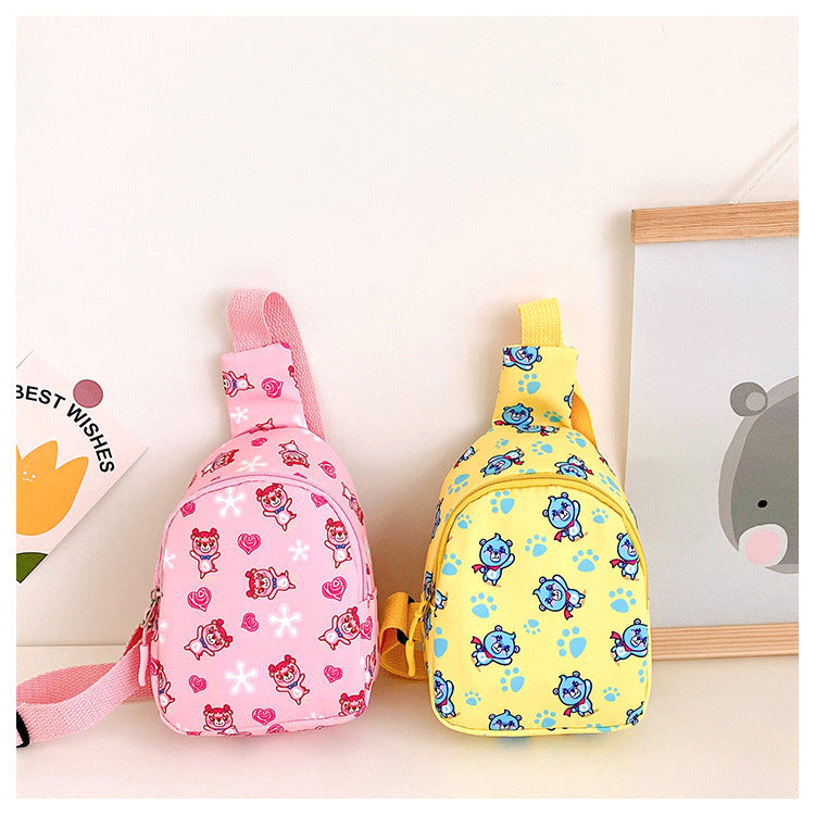 Casual canvas messenger bag