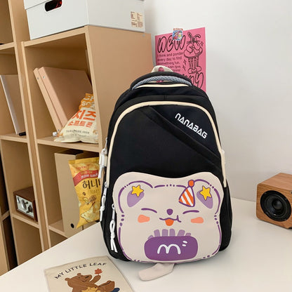 Cute cartoon student school bag large capacity backpack