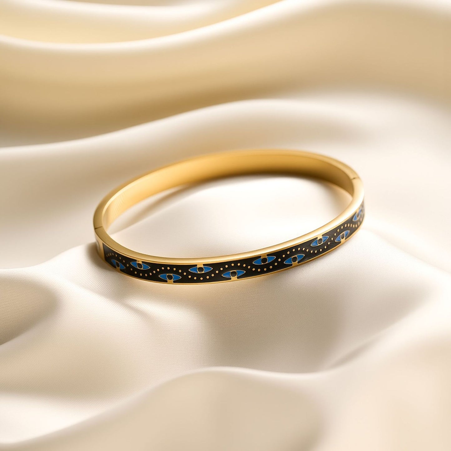 Titanium Steel Devil's Eye Bracelet