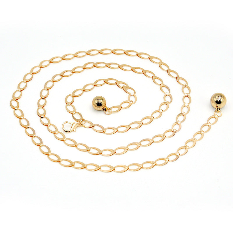 Punk thin chain trouser chain metal waist chain
